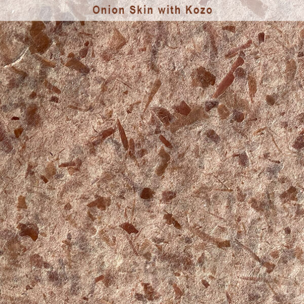 Onion Skin with Kozo