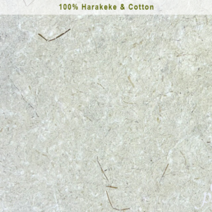 100% Harakeke & Cotton Paper