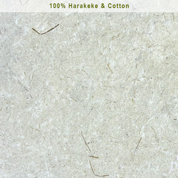 100% Harakeke & Cotton Paper